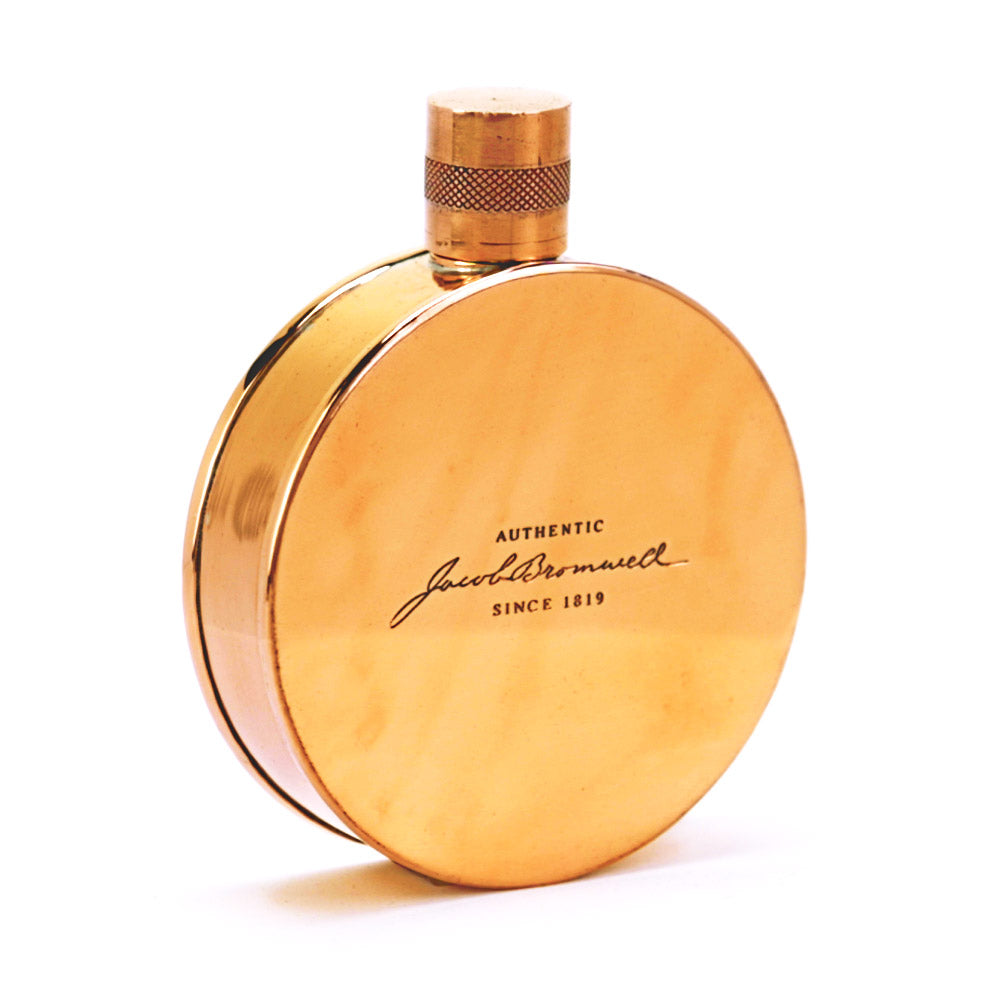 Signature Copper Bourbon Flask - Kentucky Round