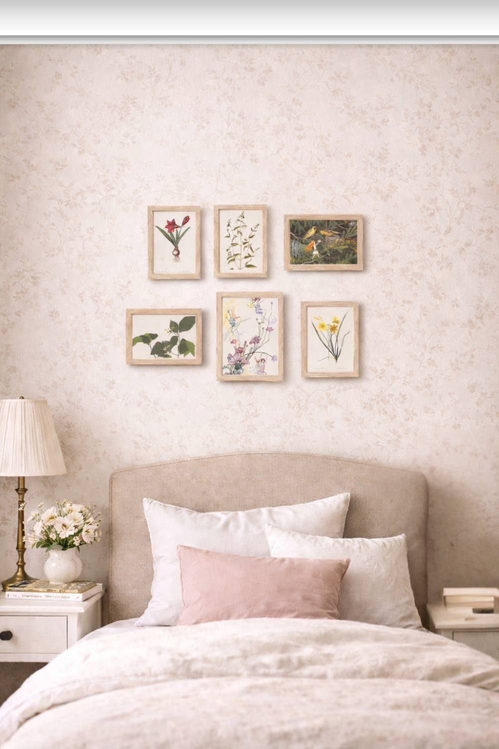 Fairy Garden Vintage Heritage Style Gallery Wall - Set of Six