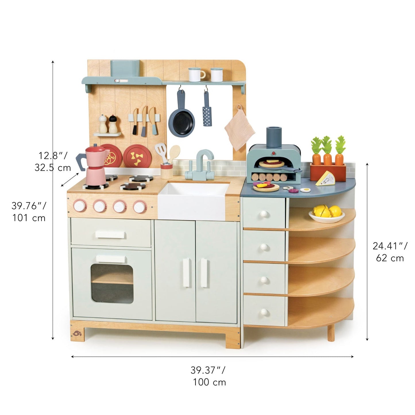 La Fiamma Grand Kitchen - Sink, Cooker and Back Board