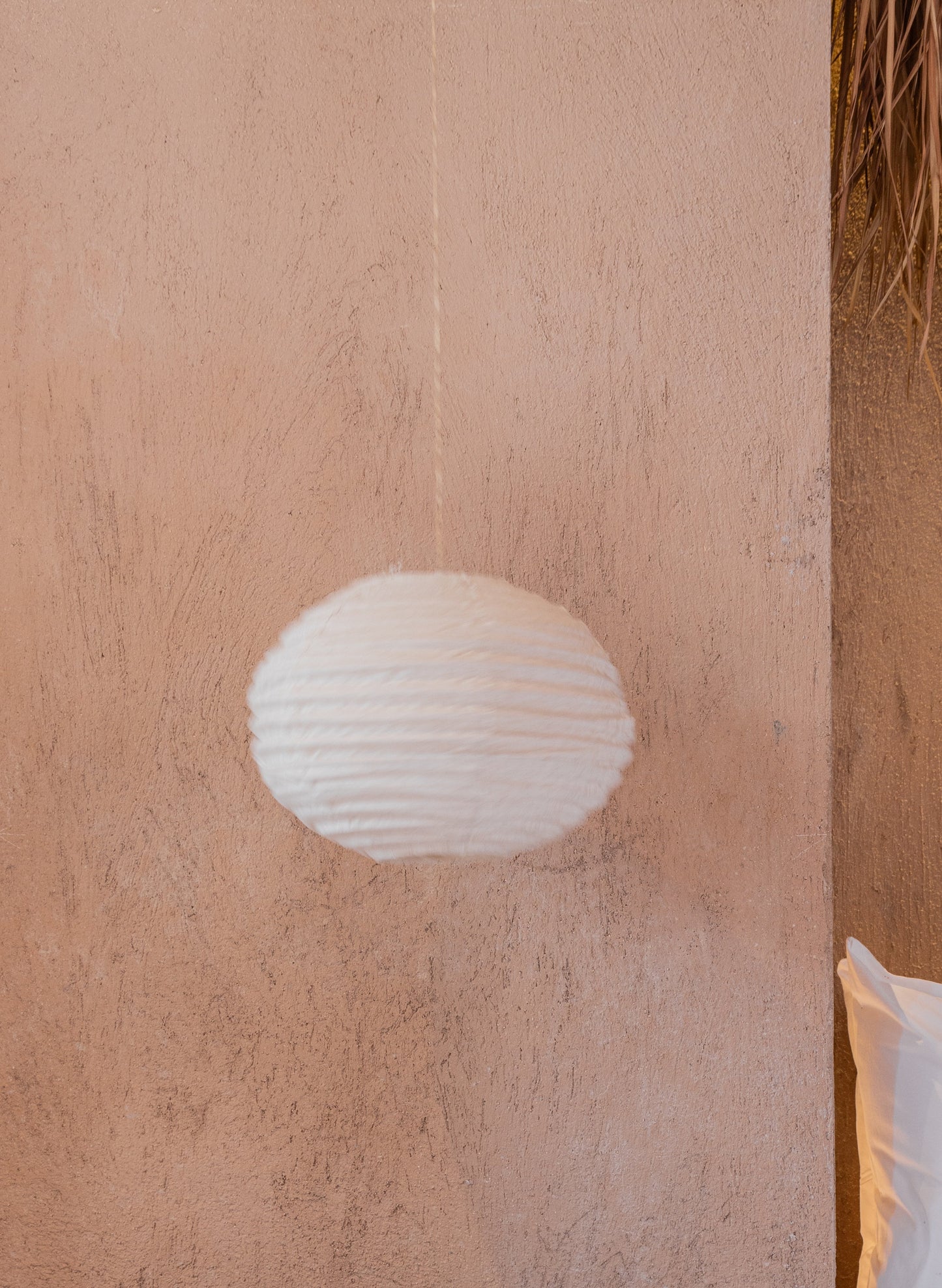 Minimalist Fabric Pendant Light