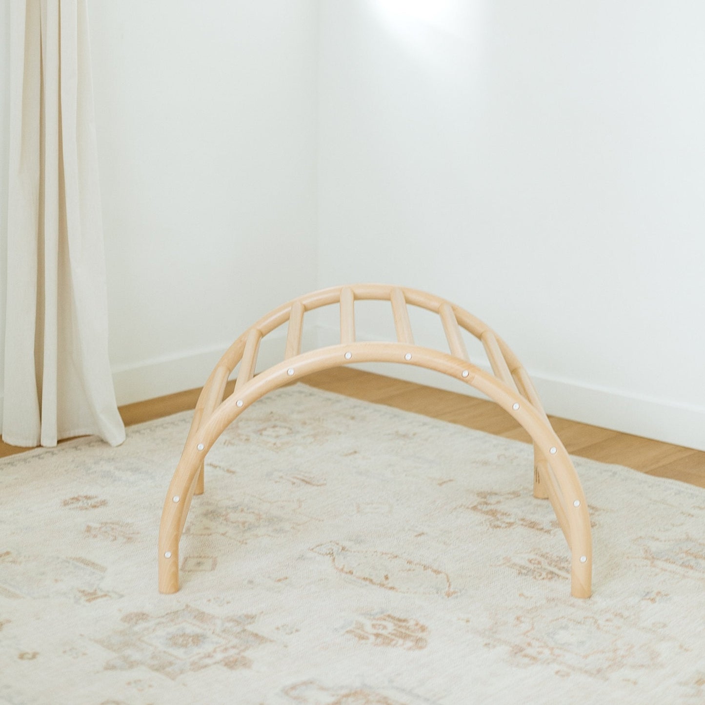 Solid Beech Wood Toddler Open Ended Play Gym