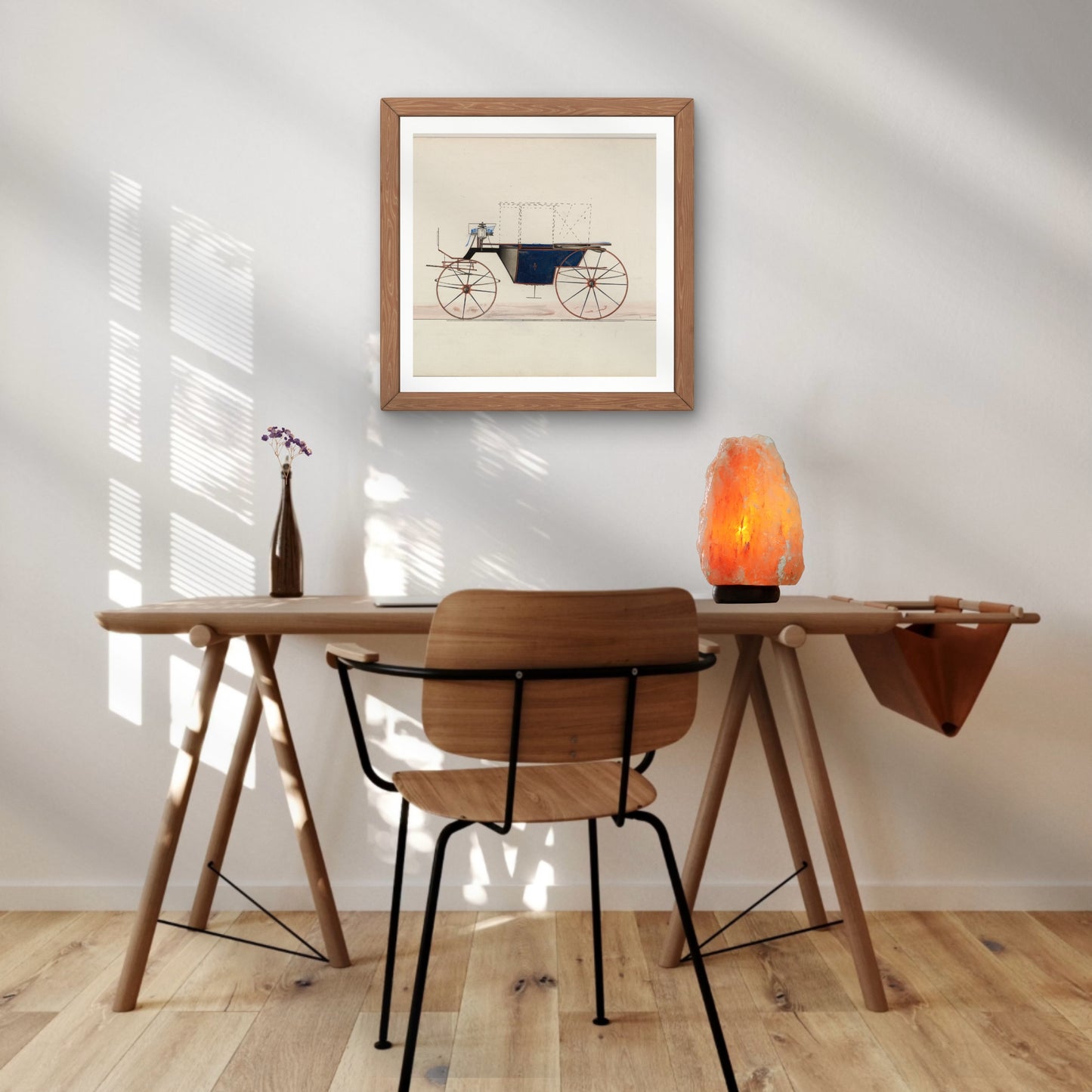 Vintage Vehicle Studies Hand-Drawn Late Nineteenth Century - 1800's Masculine Study Wall Art Framed, Single Piece