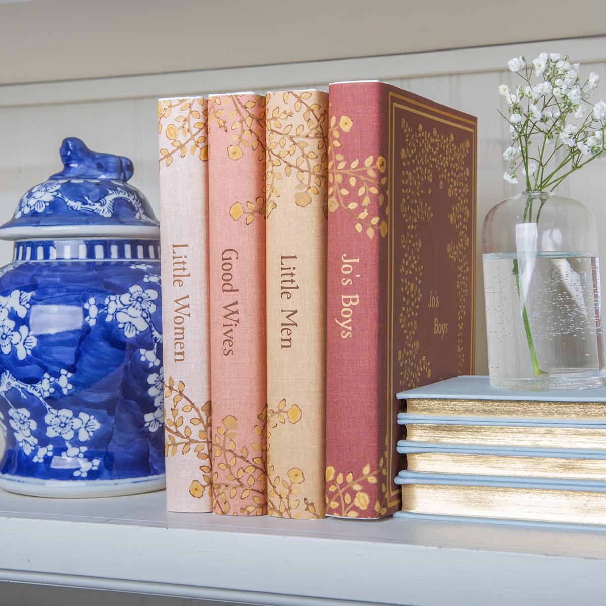 Little Women Antique Floral Book Set