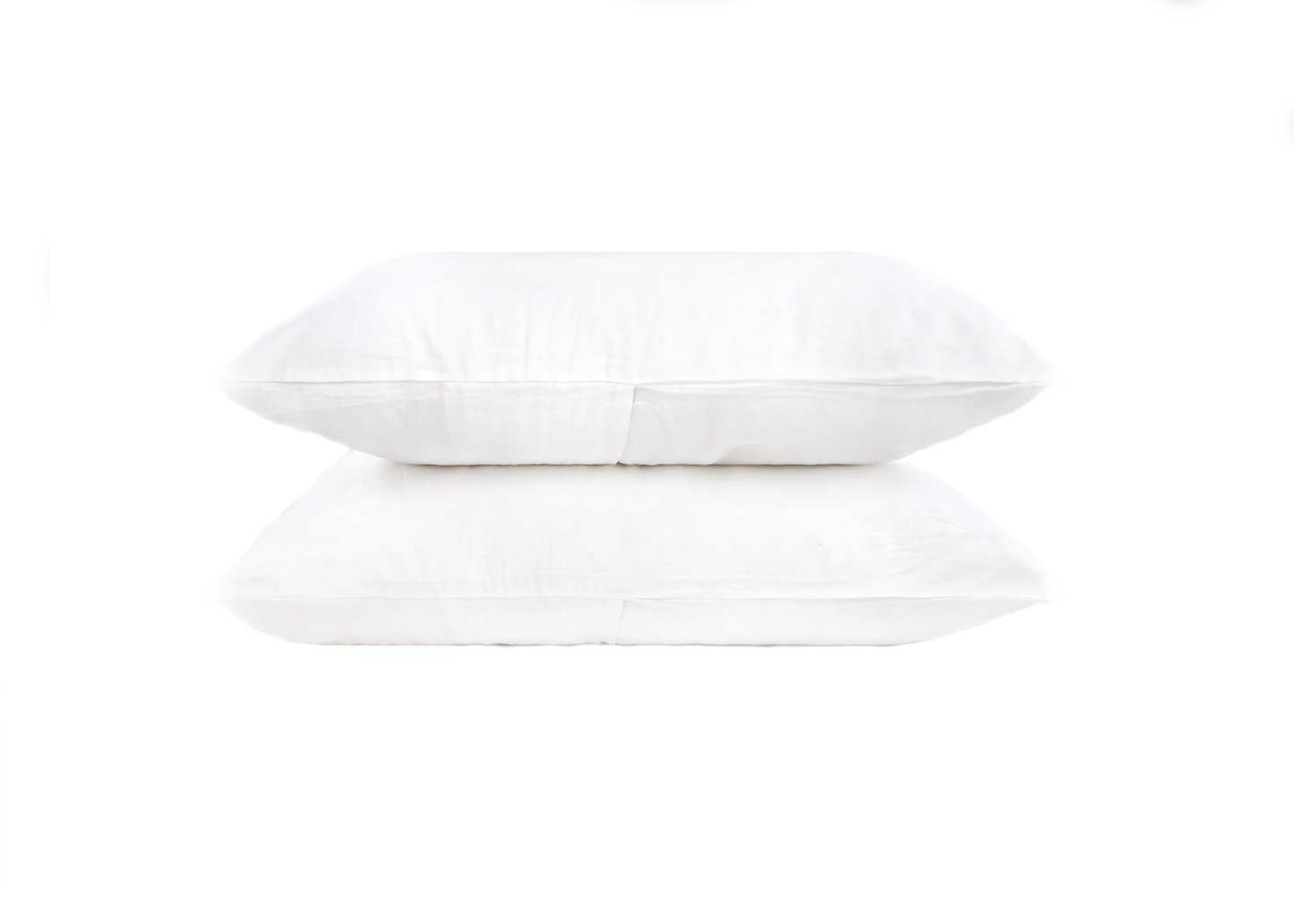 Washed Organic Linen Pillowcases - Pair