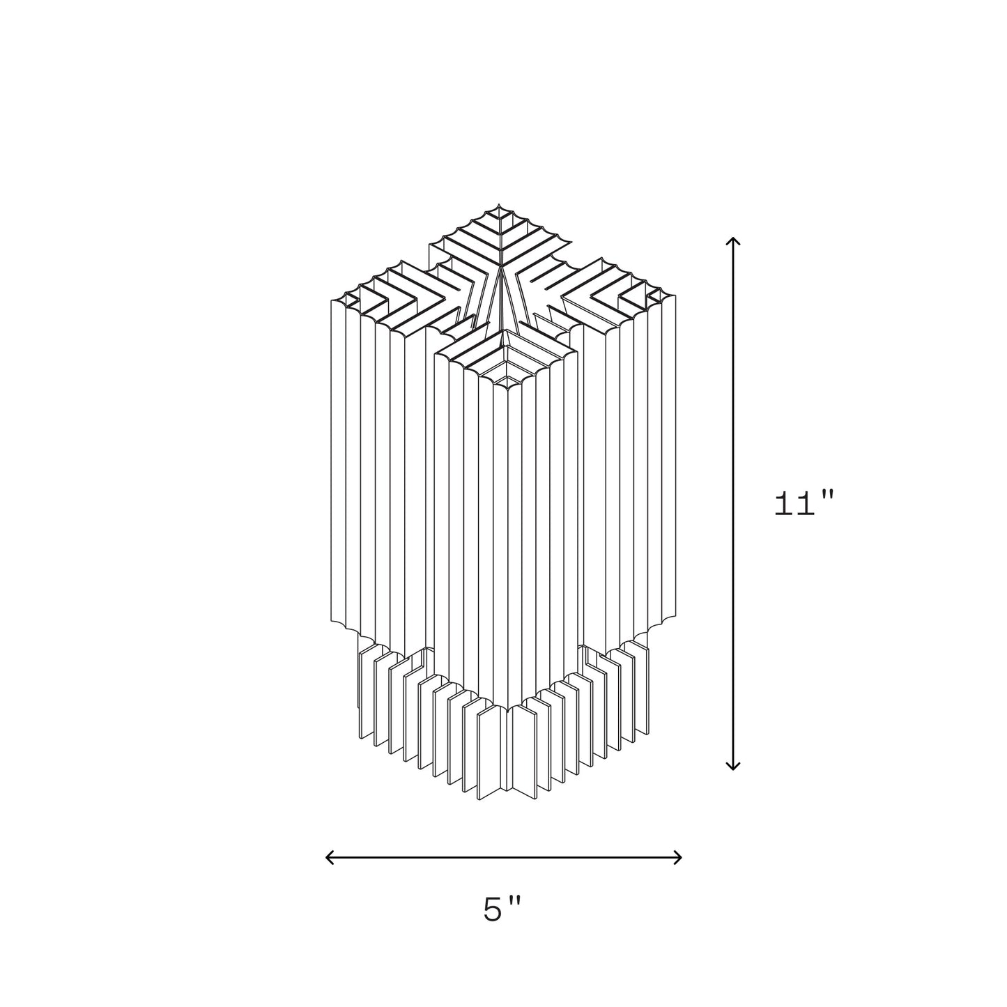 The Brut Lamp - Industrial Architecture Inspired Accent Lamp