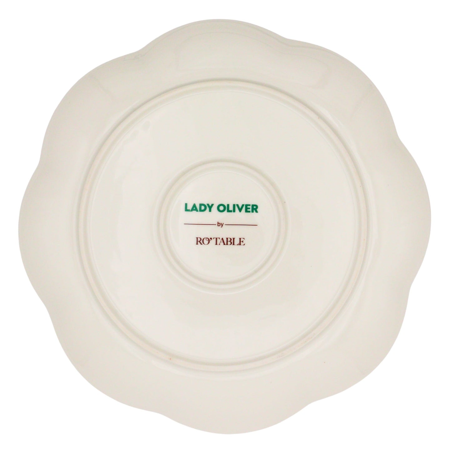 Bumble Voyage Scalloped Dinner Plate - Set of 4