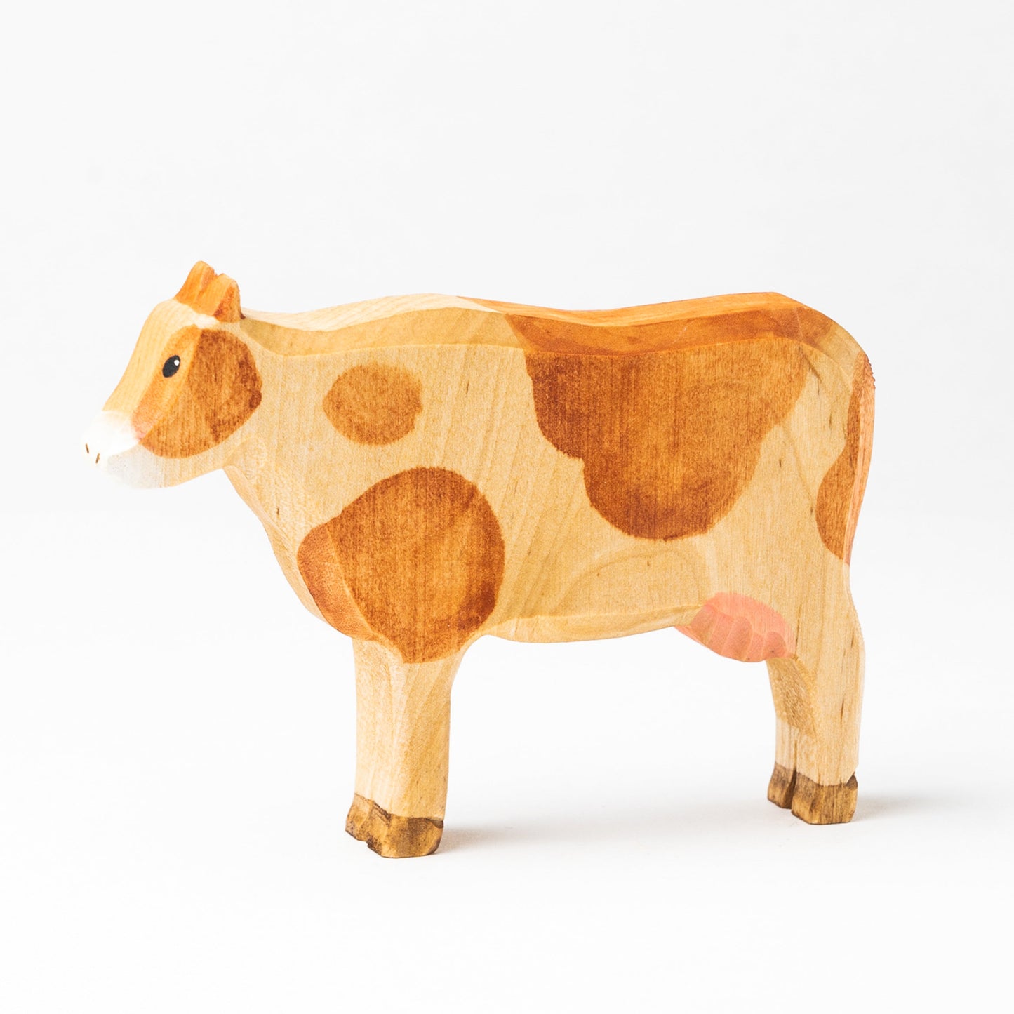 Handmade Wooden Farm Animals Figures