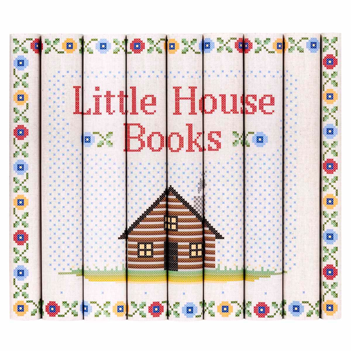 Vintage Decorative Little House on the Prairie Book Set