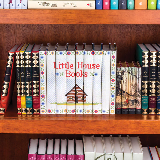 Vintage Decorative Little House on the Prairie Book Set