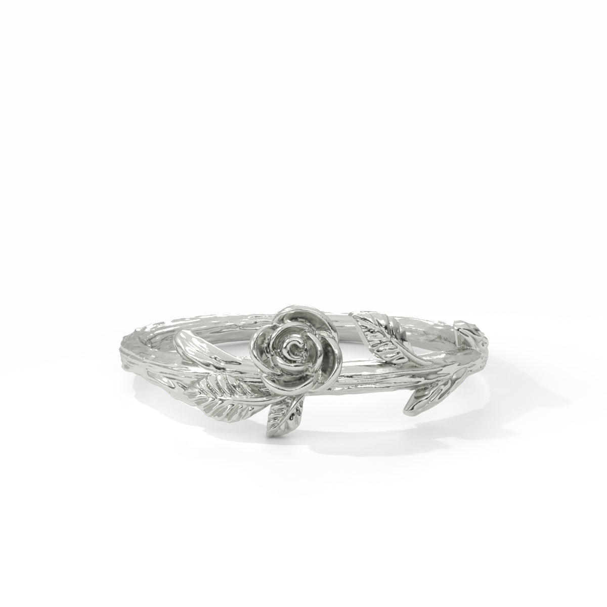 Forest Rose Ring - Solid Gold of Choice