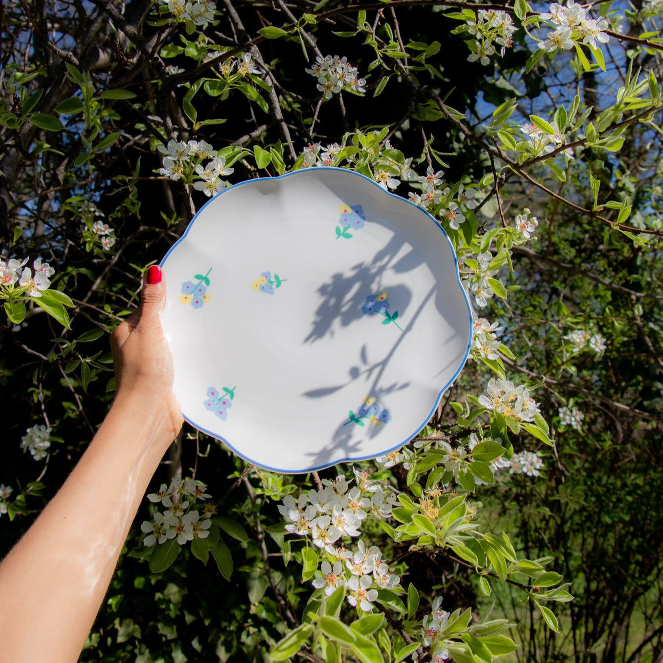 Meadow Flora Dinner Plate - Set of 4