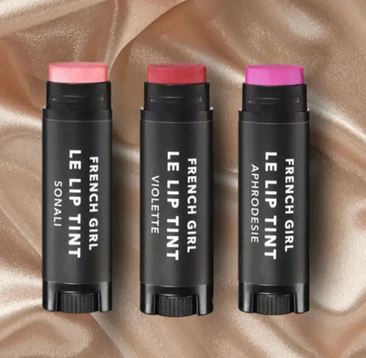 French Girl Blushing Pink Tinted Lip Collection - Set of 3