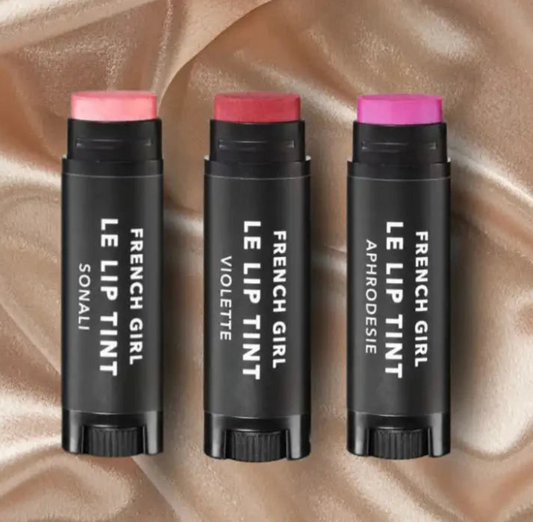 French Girl Blushing Pink Tinted Lip Collection - Set of 3