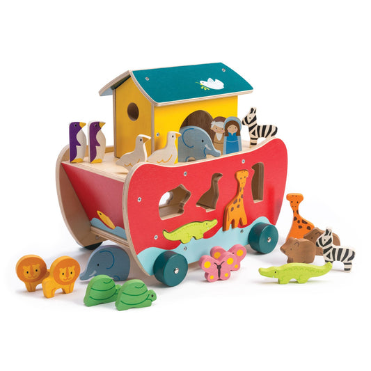 Noah's Shape Sorter Ark - Interactive Animal Shape Sorter