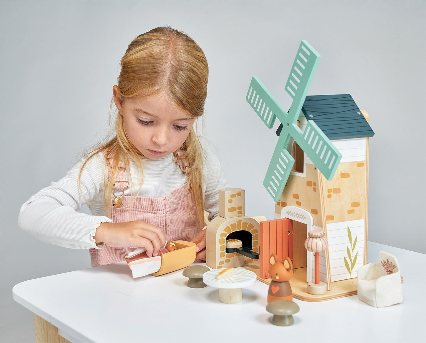 Little Wooden Mice Windmill - Wooden Playset