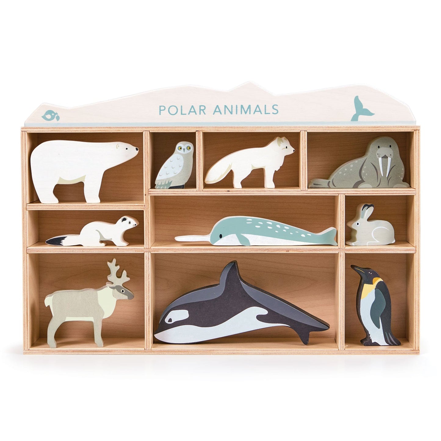 Polar Animals - Winter Wooden Animal Set