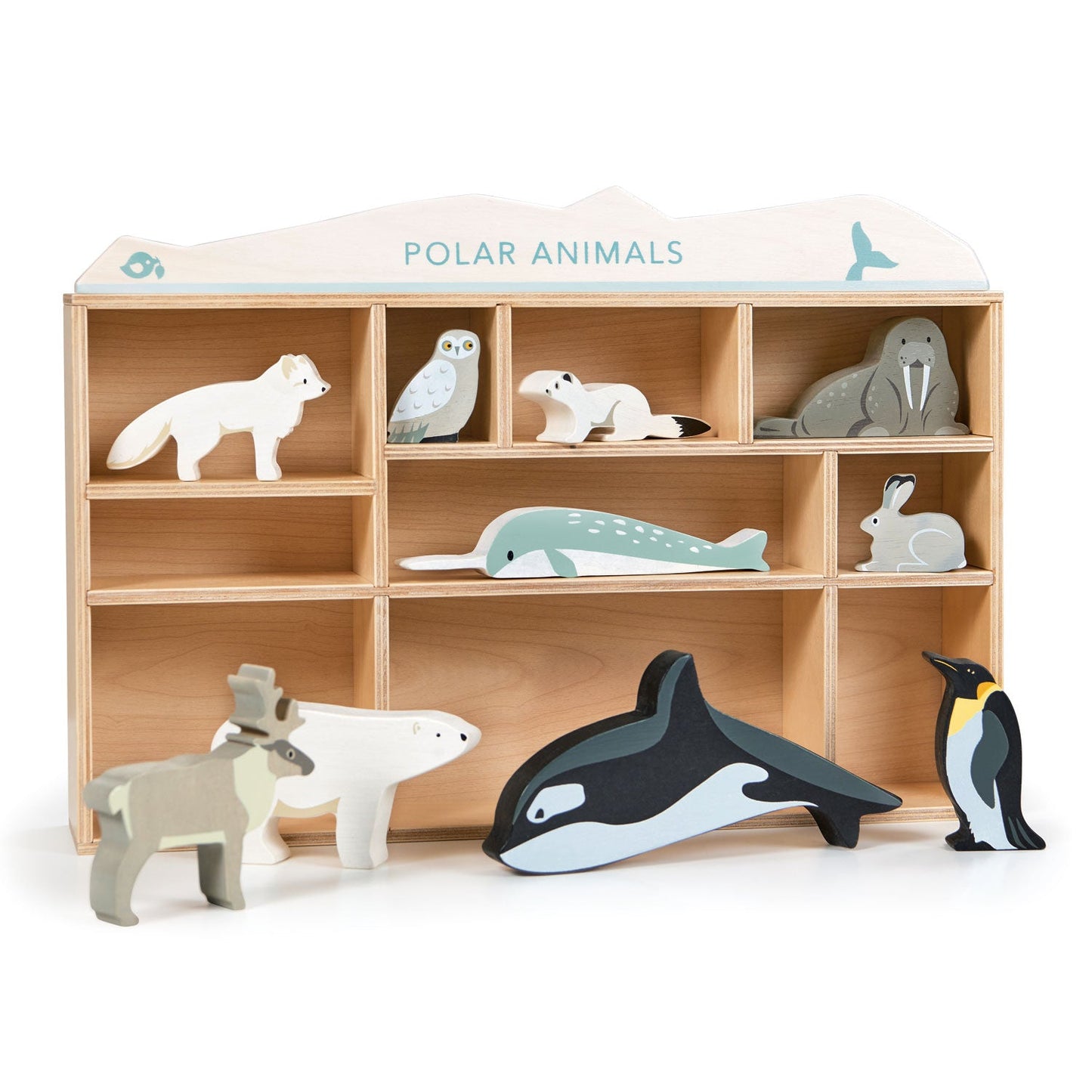 Polar Animals - Winter Wooden Animal Set