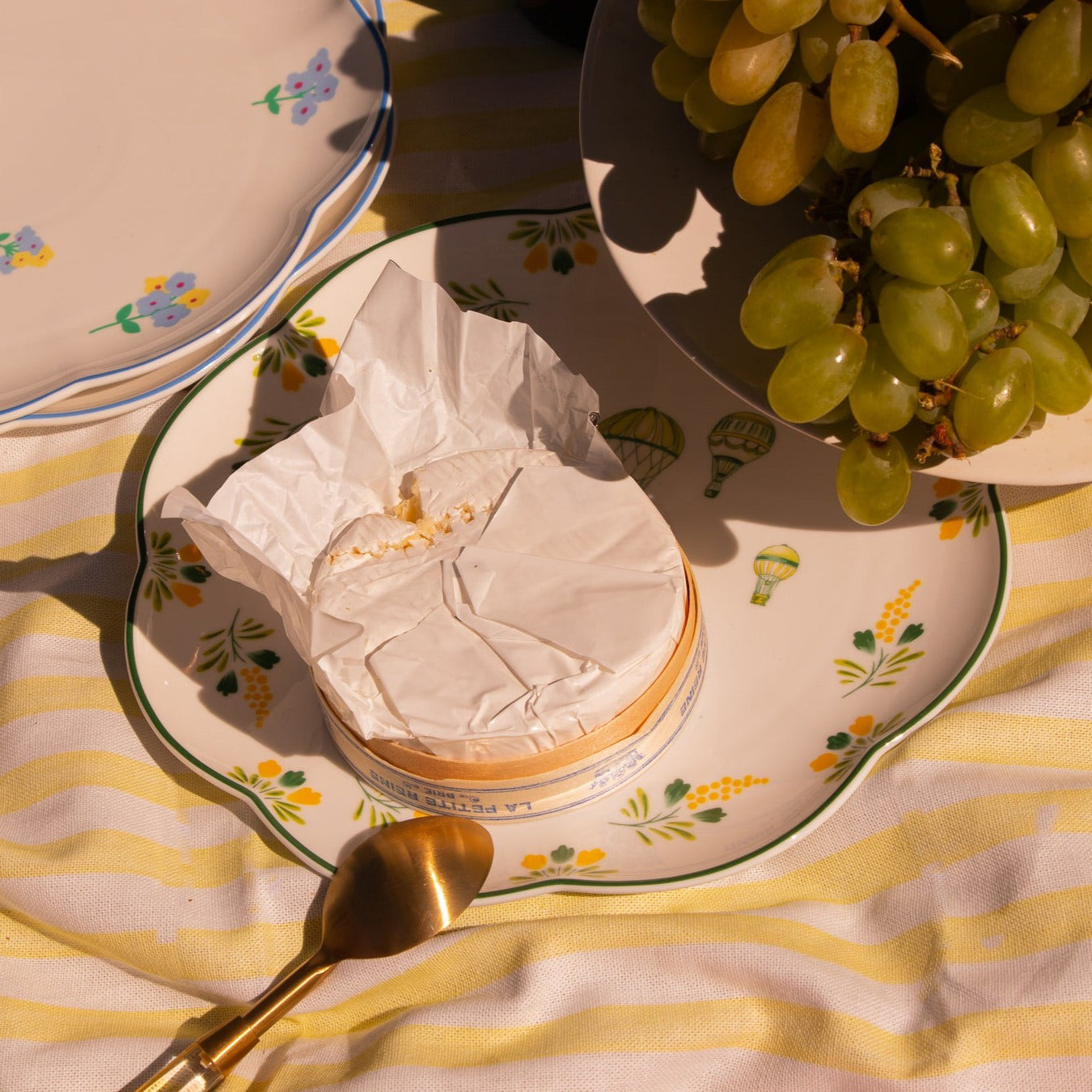 Valensole Lavender Scalloped Dinner Plate - Set of 4