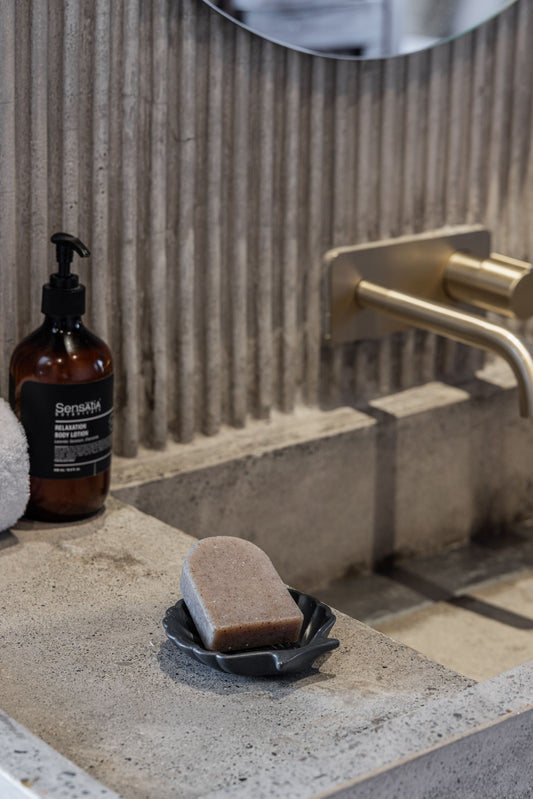 Stucco Seashell Trinket Tray