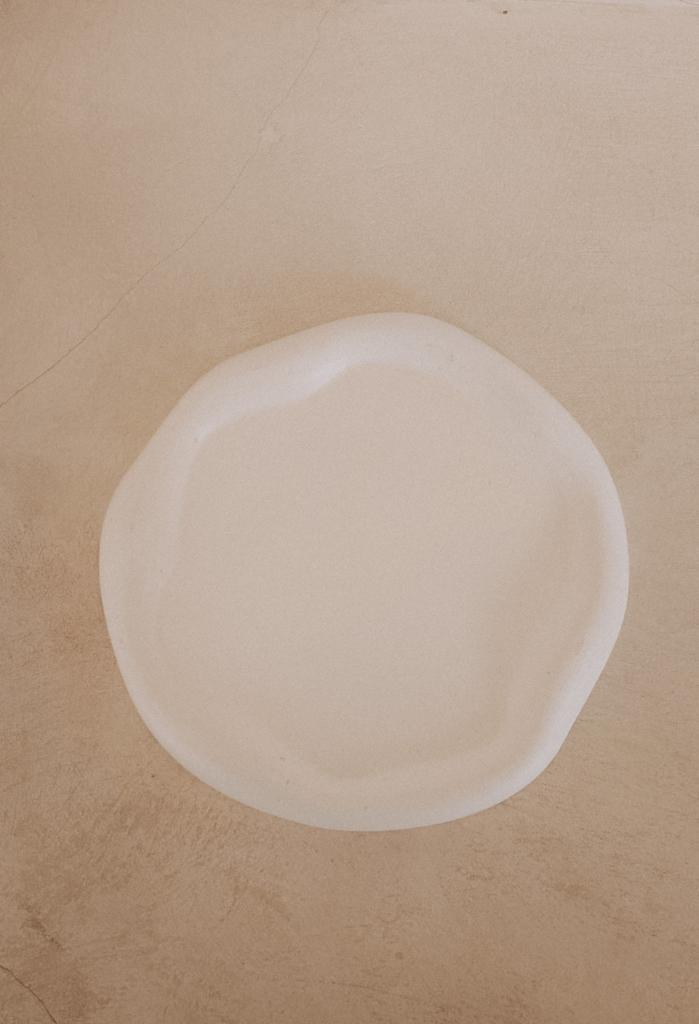 Cloud Round Tray - Stucco Cloud Tray