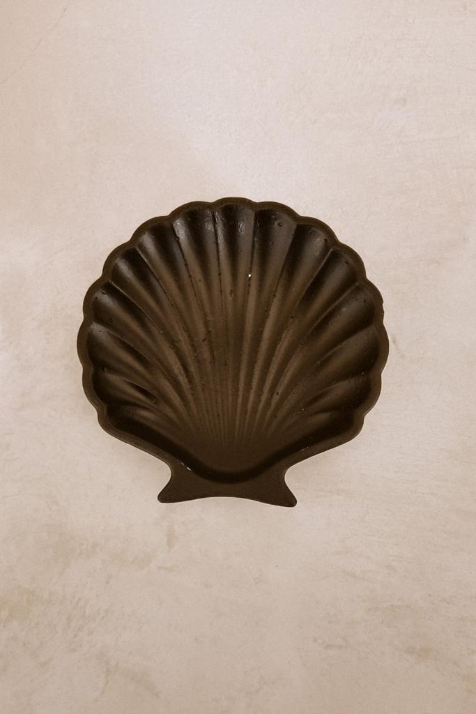 Stucco Seashell Trinket Tray