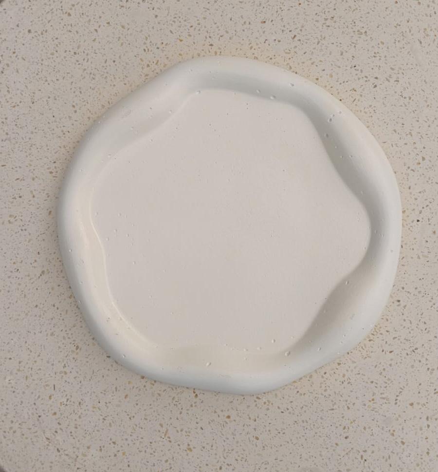 Cloud Round Tray - Stucco Cloud Tray