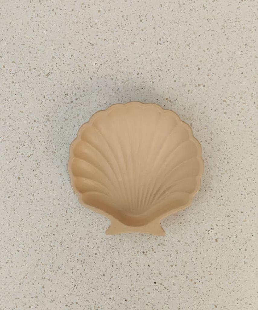 Stucco Seashell Trinket Tray