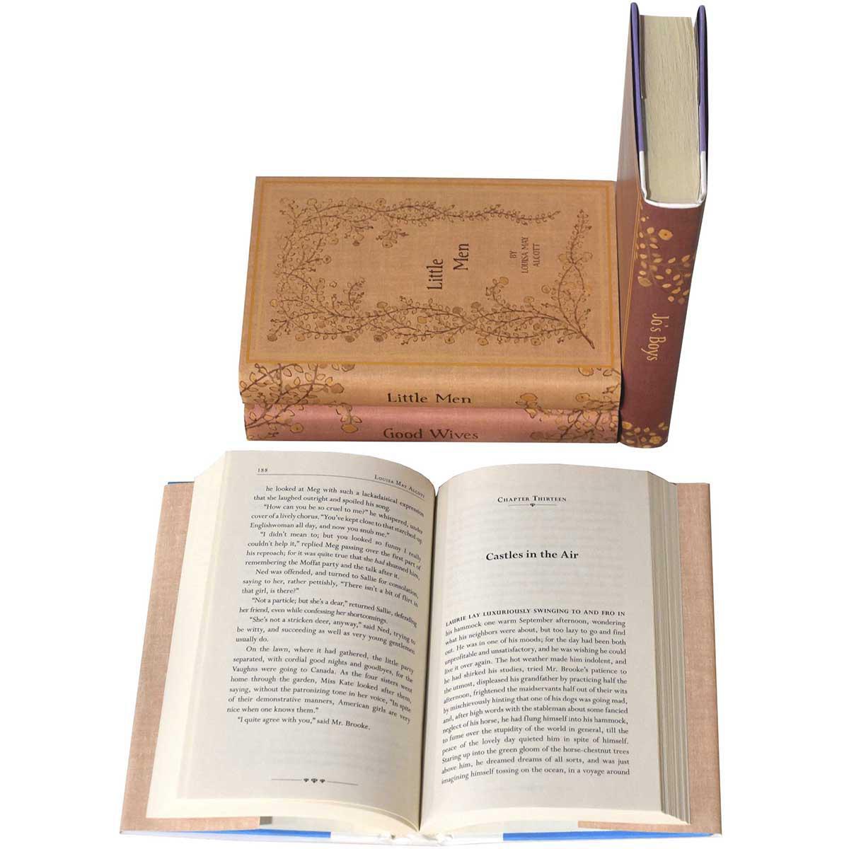 Little Women Antique Floral Book Set