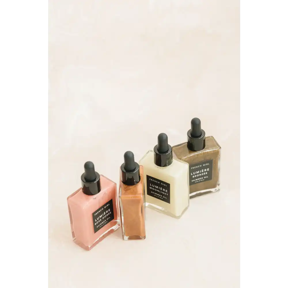 French Girl All-Over Body Shimmer Oil - Caramel