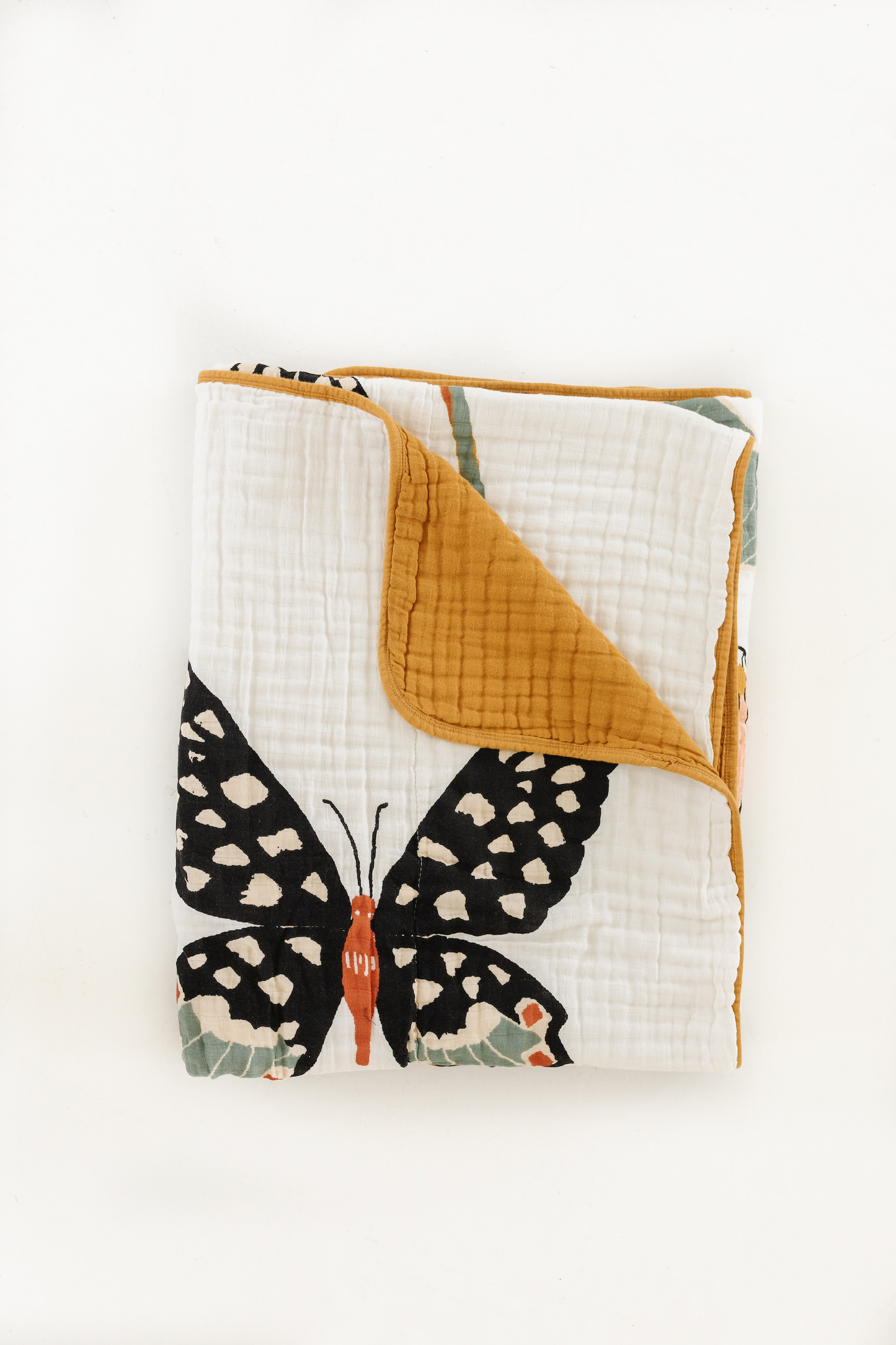 Butterfly Collection Muslin Throw Blanket
