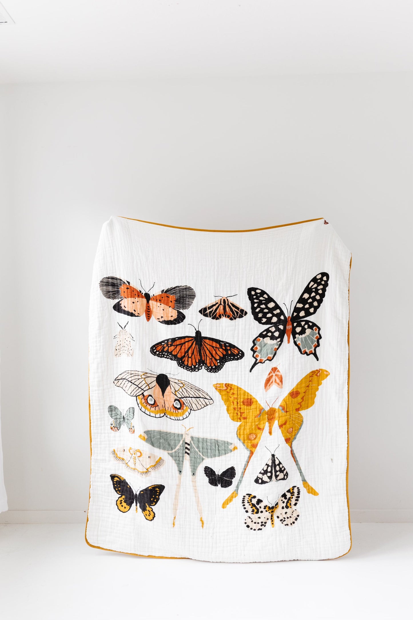 Butterfly Collection Muslin Throw Blanket