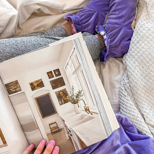 Cozy Microwaveable Heated Lavender Slippers