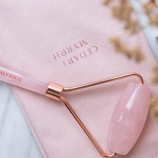 Rose Quartz Facial Roller