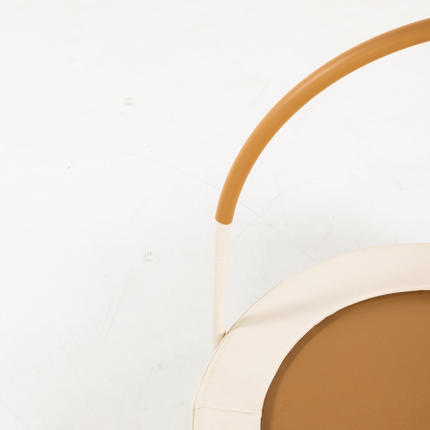 Toddler Mini Indoor Trampoline in Cream or Sage Green