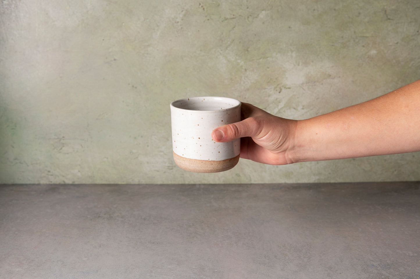 Hand Thrown Half Pint Cup - 8 oz