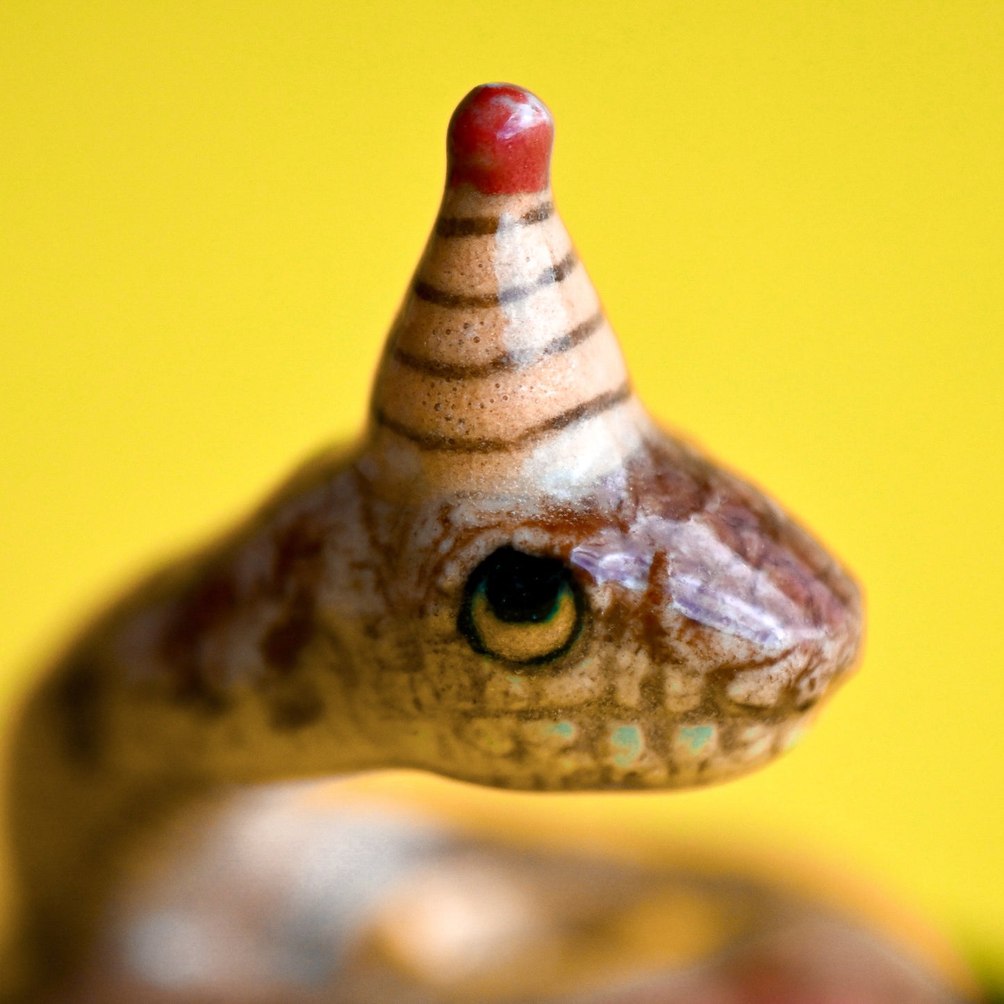 Snake Cake Topper - Porcelain Heirloom