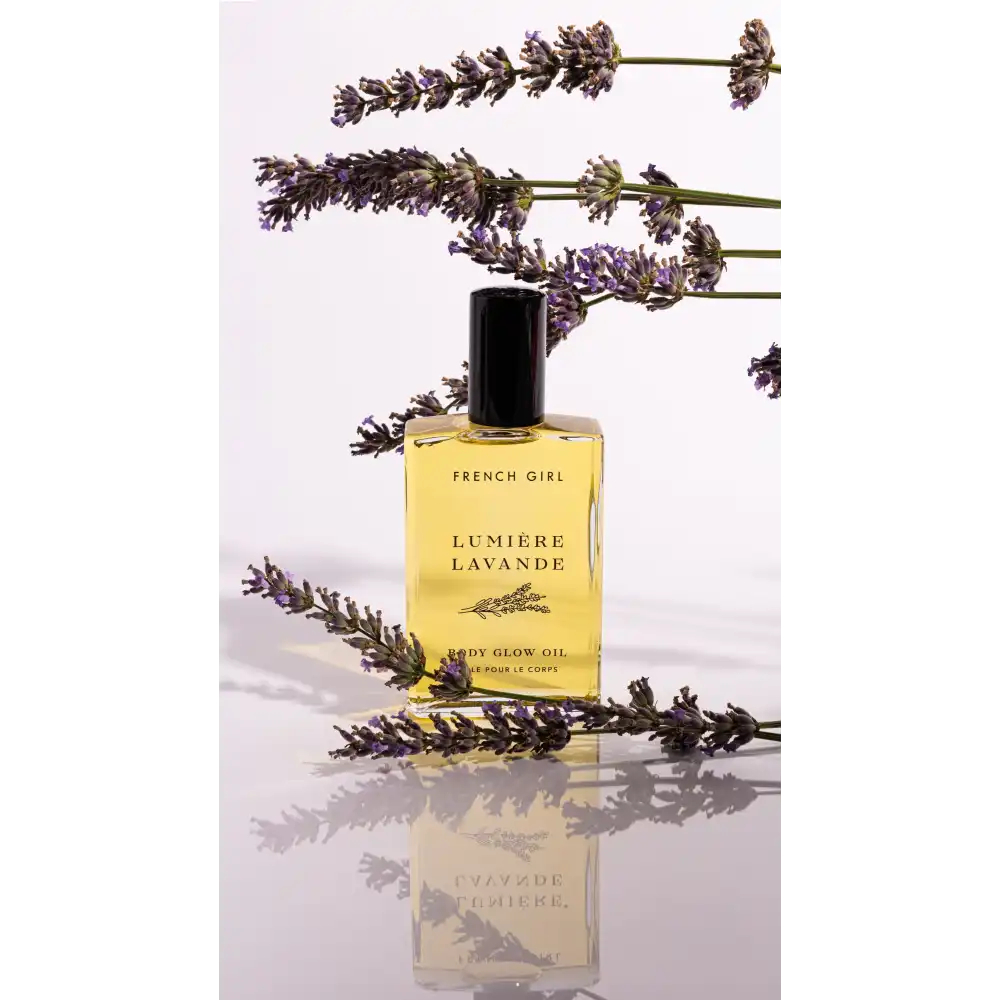 Lumière Body Glow Oil-  Lavender, 3.4 Oz