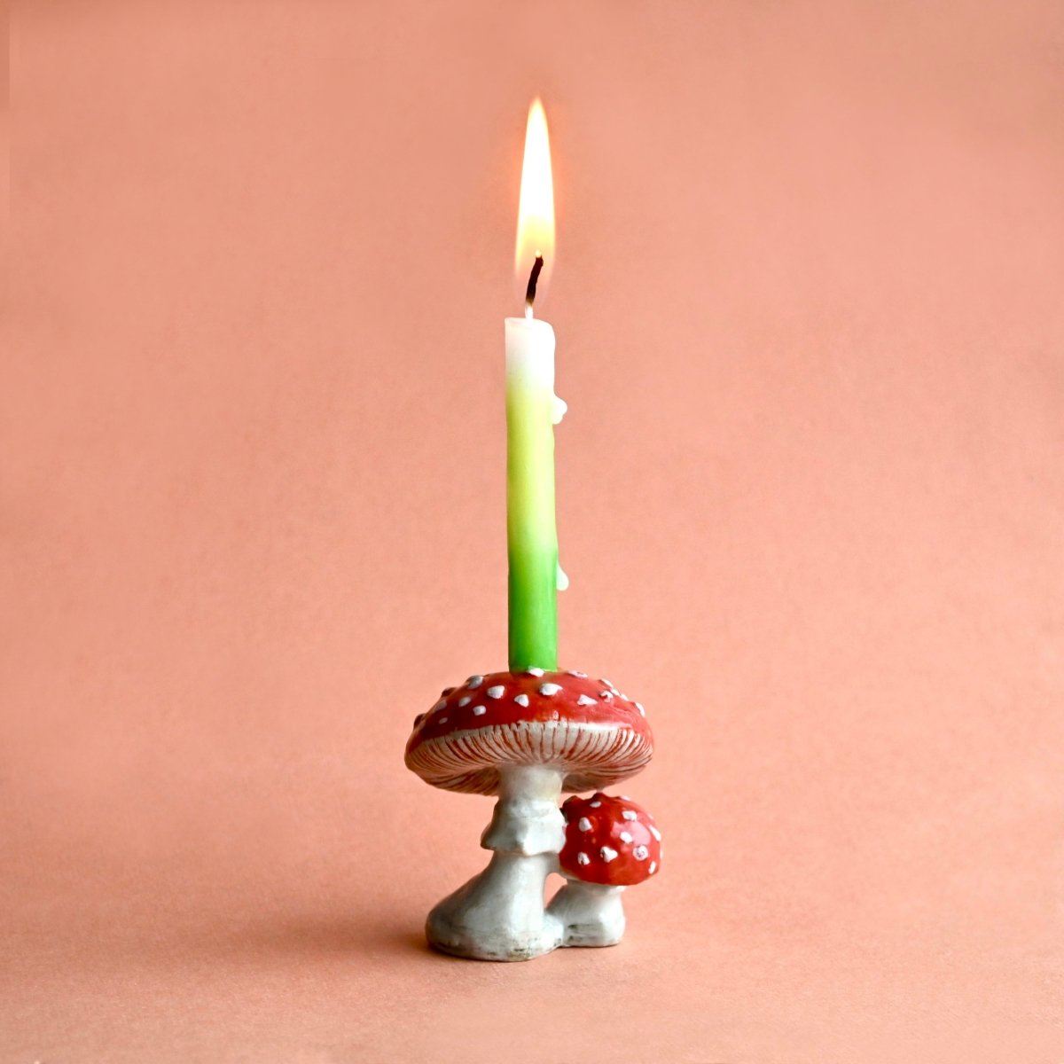 Mushroom Cake Topper - Whimsical Cake Decoration