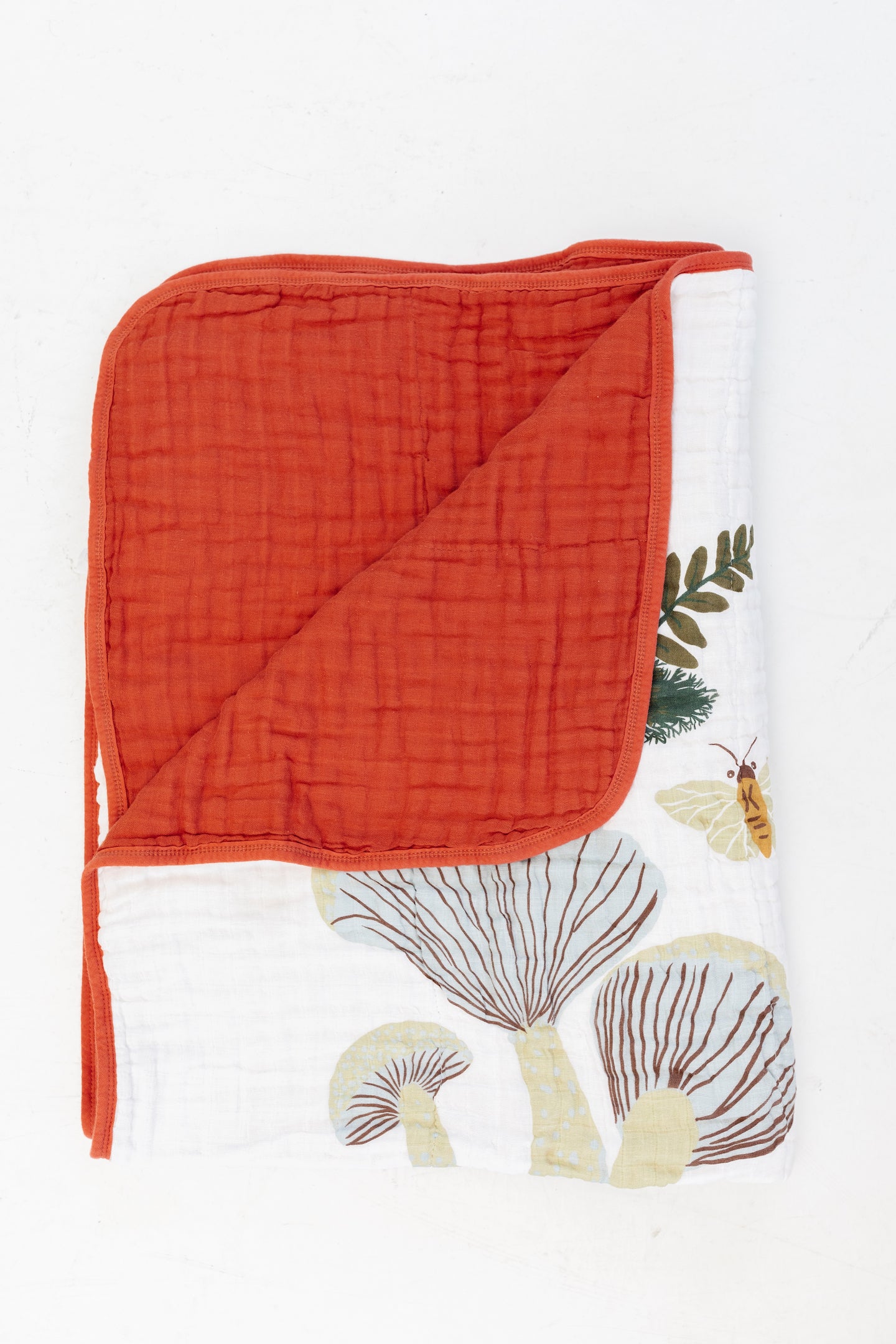 Mushroom Variety Throw Blanket