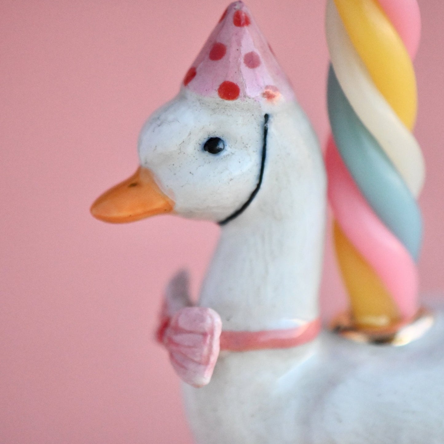 Goose Cake Topper - Pink