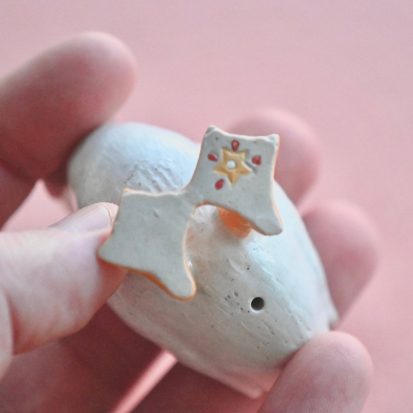 Goose Cake Topper - Pink