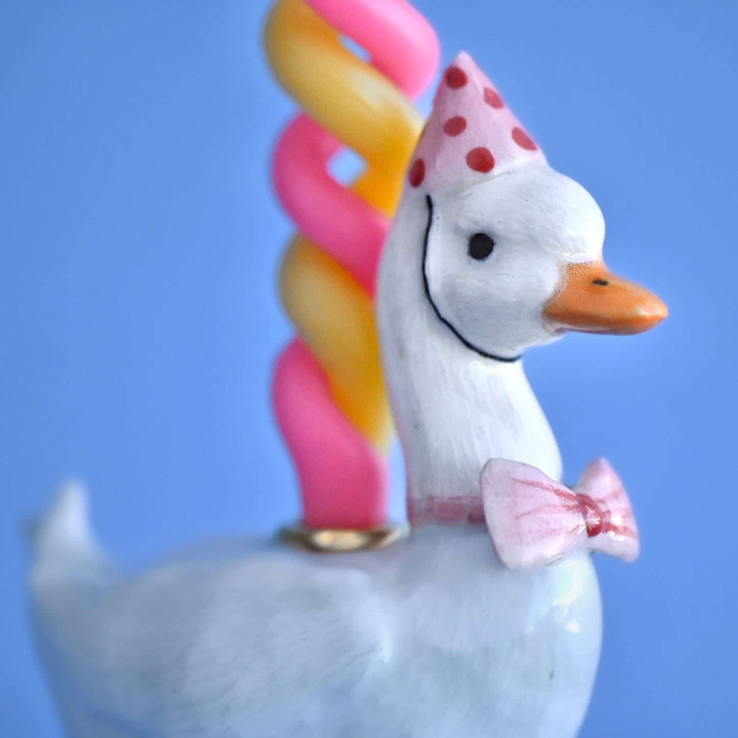 Goose Cake Topper - Pink
