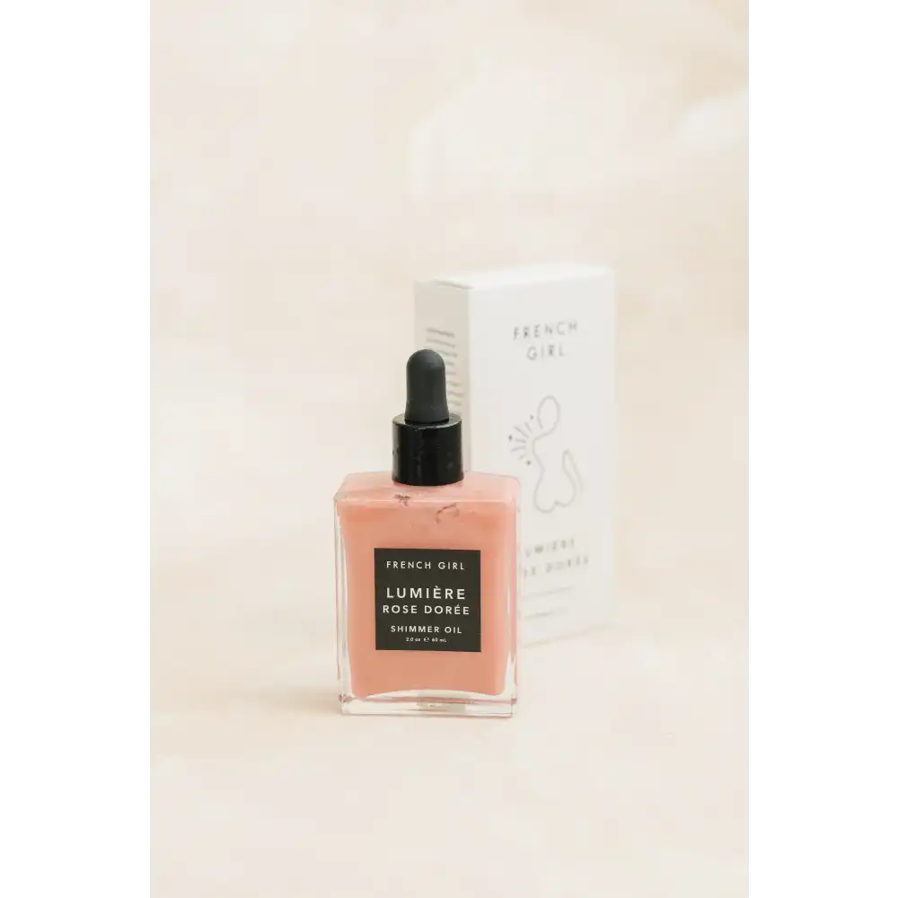 French Girl All-Over Body Shimmer Oil - Rose Gold
