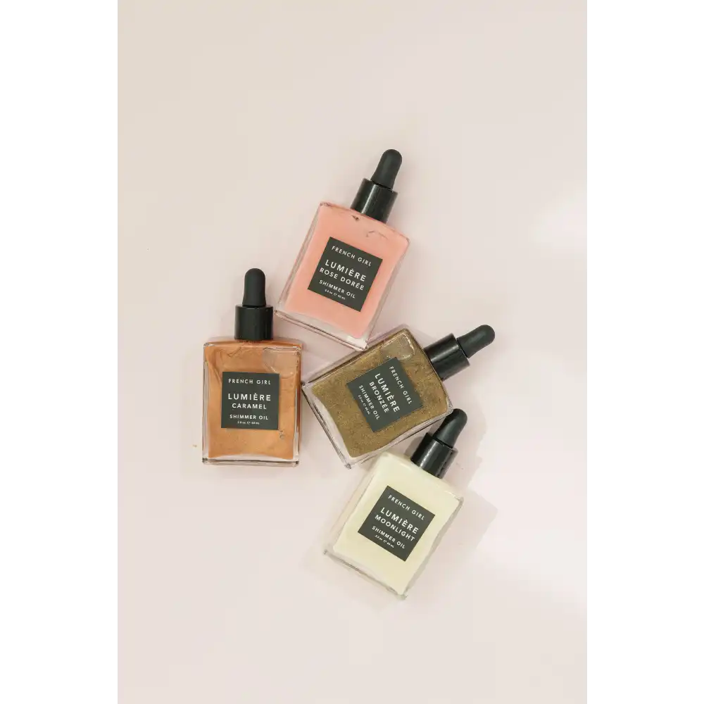 French Girl All-Over Body Shimmer Oil - Rose Gold