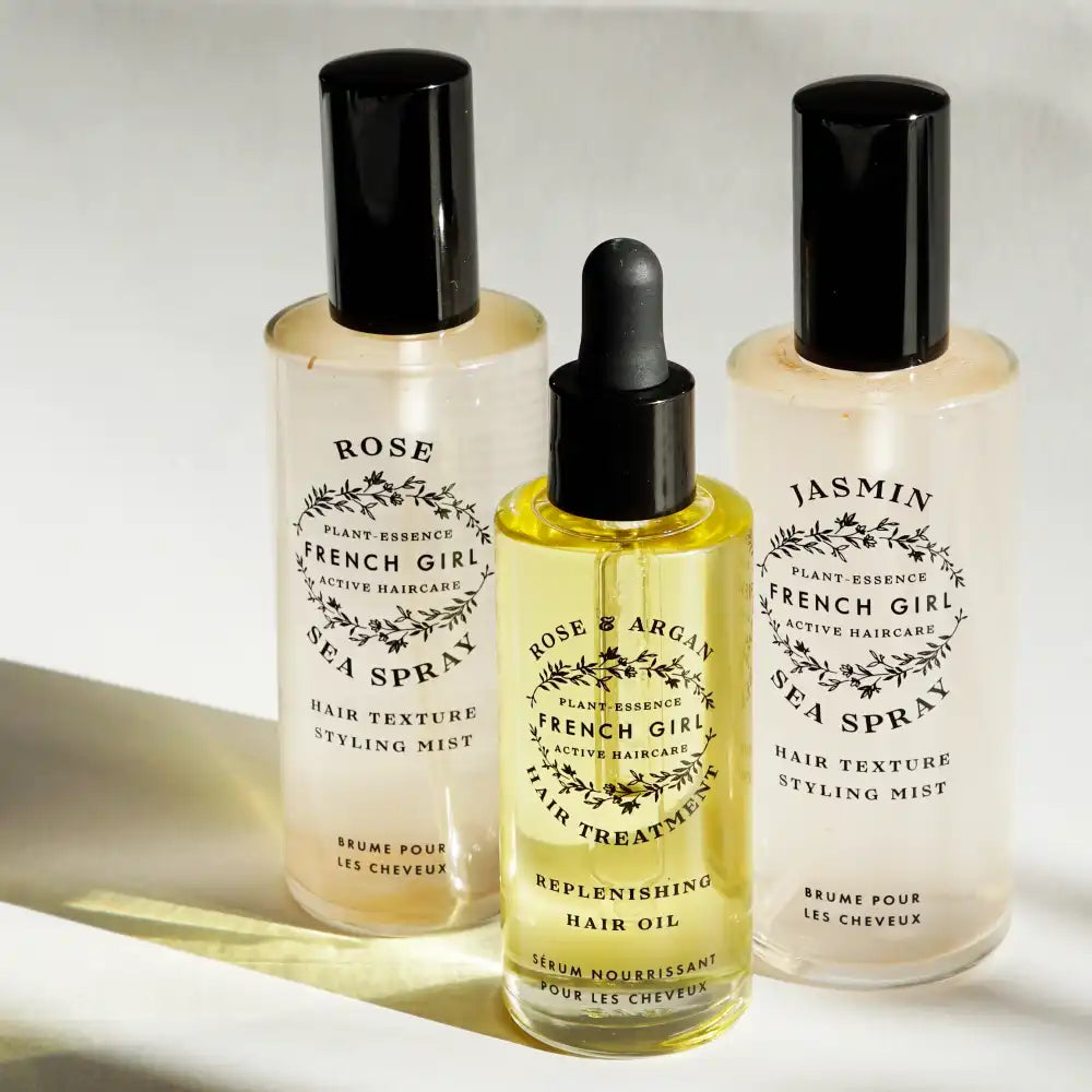 Rose Hair Oil - Argan, Hemp, Rose Hip Oils