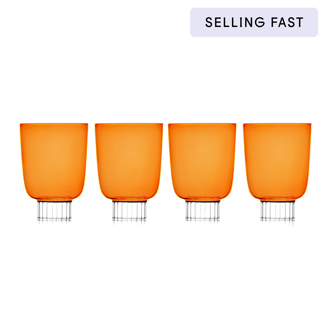 Artful Stemless Wine Glasses