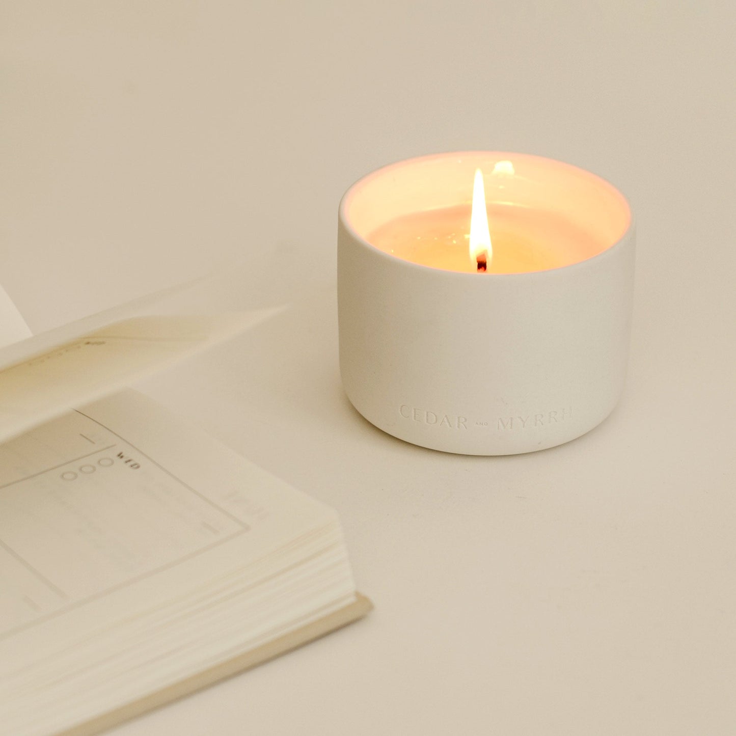 Wellness Candle - Orange, Vanilla, Frankincense + Myrrh