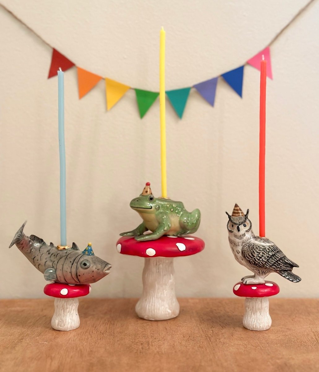 Wise Owl Woodland Cake Topper