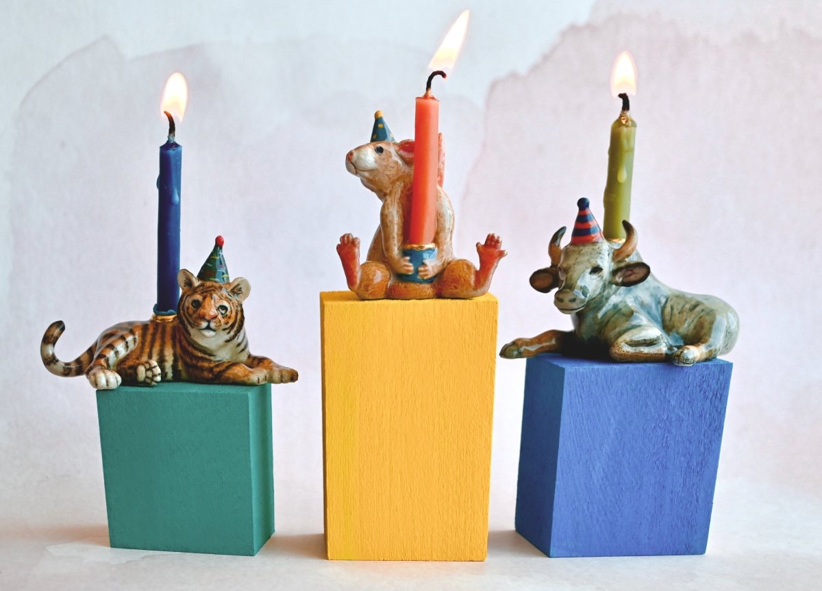 Sweet Bunny Cake Topper - Porcelain Heirloom